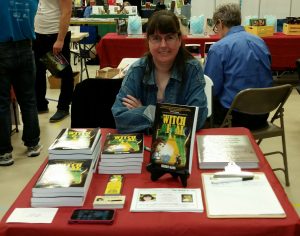 Author Kerry Gans at the Collingswood Book Festival