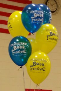 Collingswood Book Festival balloons